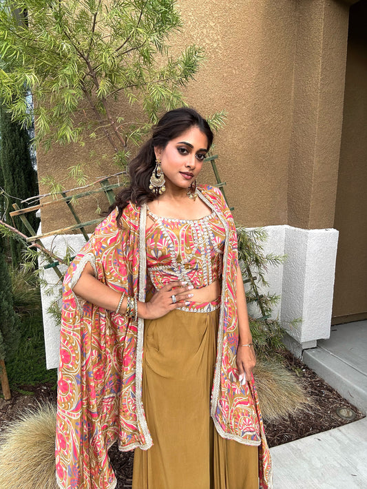 Printed Mustard Set