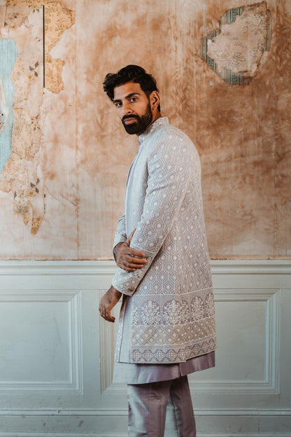 Lavender Kurta Set