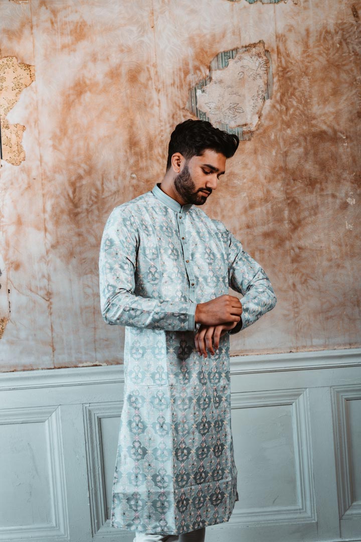 Light Blue Kurta