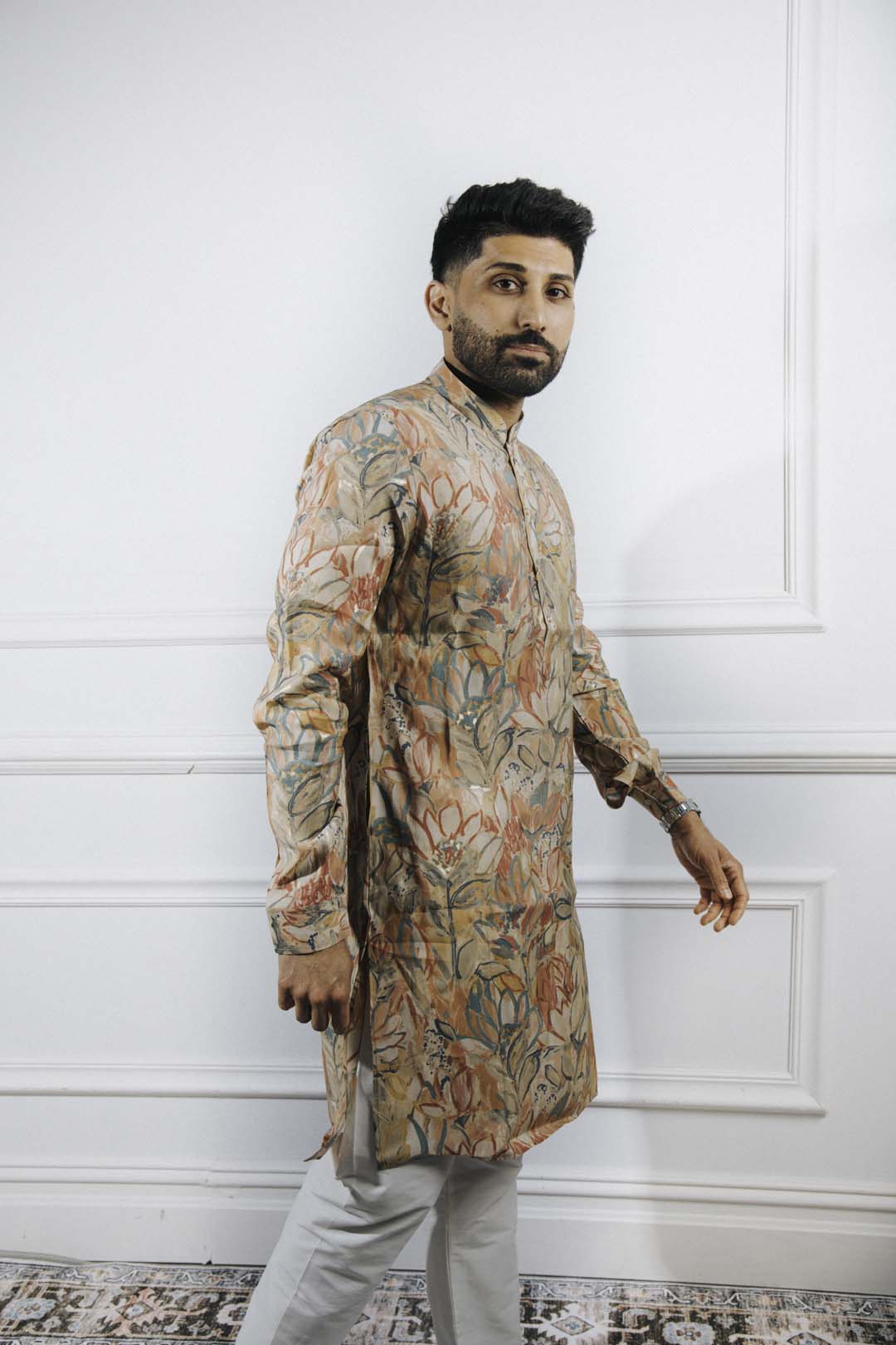 Printed Colorful Kurta Set