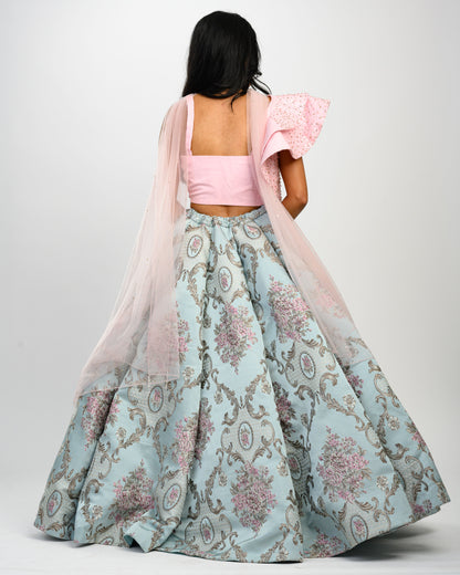 Bridgerton Lehenga